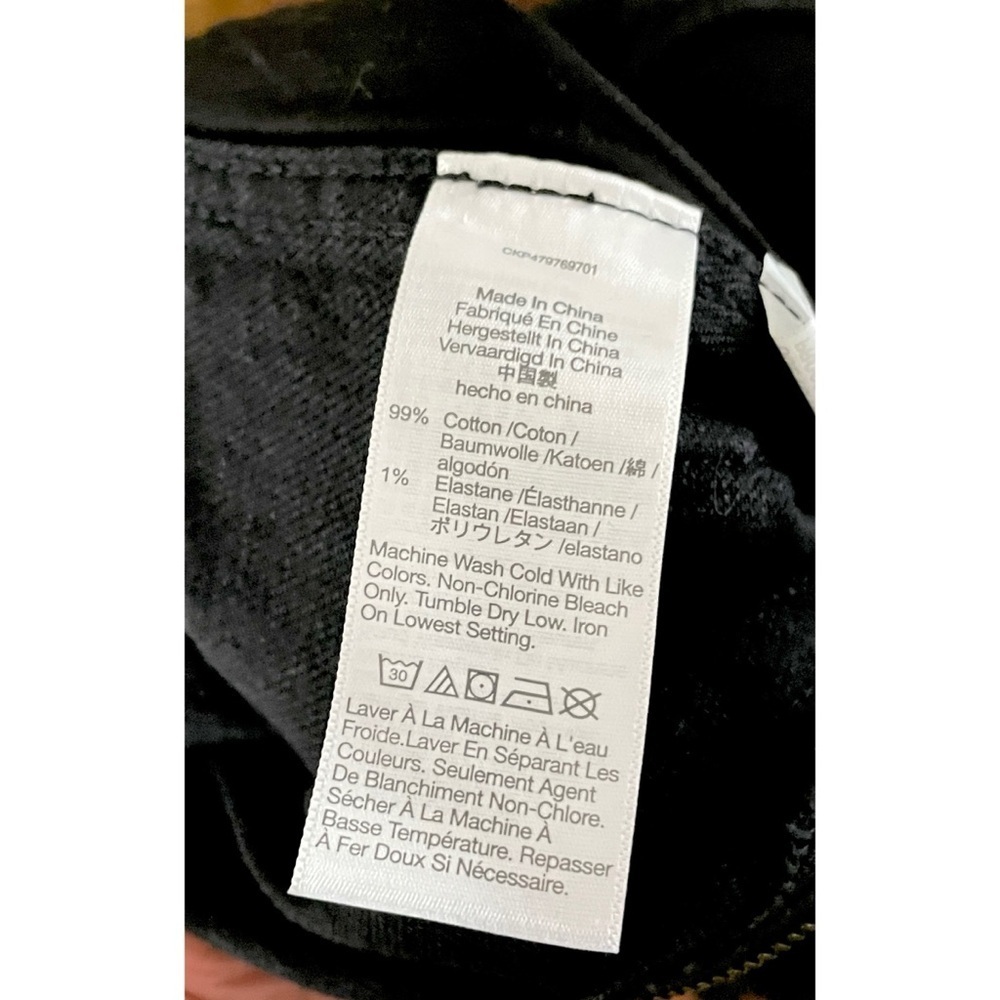 NWT Madewell Black Denim Flare Leg Jumpsuit Size 0 - Picture 12 of 15